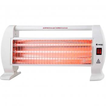 Estufa de Cuarzo Horizontal 1200W Raydan Home con Bajo Consumo, 3 Niveles de Potencia y Sensor Antivuelco