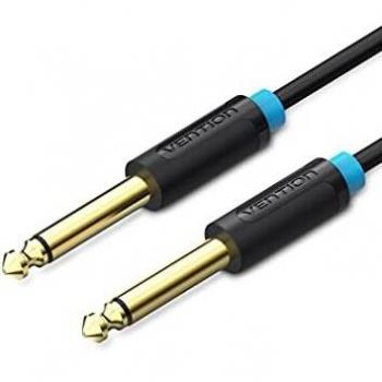 VENTION 6.35mm to 6.35mm Guitar Cable 1/4 inch to 1/4 inch TS Guitar Mono Audio Cable Instrument Cable Guitar lead Zinc Alloy Housing with Electric Guitar/Amp/Bass/mandolin/Mixing Desks/Keyboard