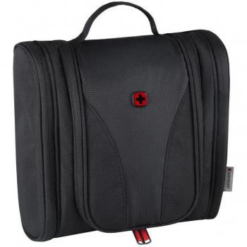 Wenger Black Hanging Toiletry Bag 611877