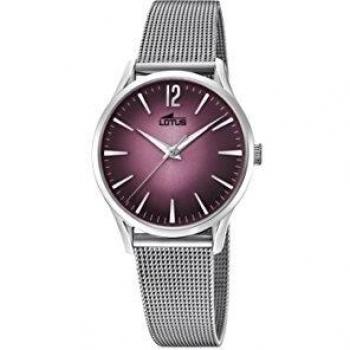 Lotus Reloj Análogo clásico para Mujer de Cuarzo con Correa en Acero Inoxidable 18408/2