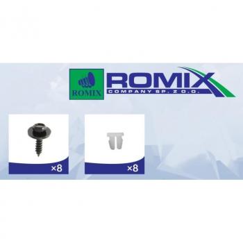 Pasador de revestimiento del ala ROMIX ROM 91006 - Pasador de revestimiento, material resistente, diseño específico para vehículos, fácil instalación, compatible con diversas marcas y modelos