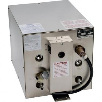 WHALE F700 SEAWARD 6 GALLON HOT WATER HEATER WITH FRONT HEAT EXCHANGER STAINLESS STEEL EXTERIOR