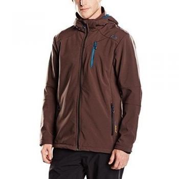 Cmp Softshell - Soft shell para hombre, color chocolate, talla 60