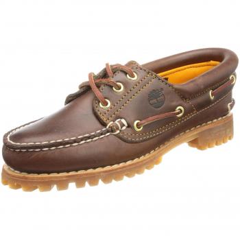 Zapatos Náuticos de Mujer Timberland Noreen Hechos a Mano en Cuero Marrón, Talla 37