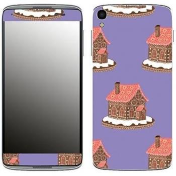 Motivos Disagu Design Skin para Alcatel OneTouch Idol 3 5.5 Zoll: Lebkuchenhaus - Violett