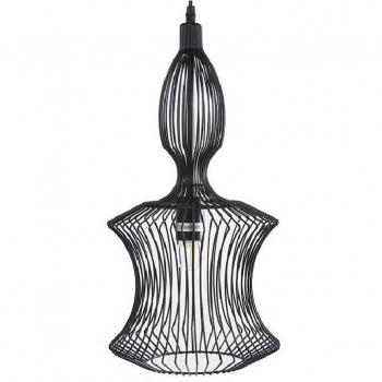 Lámpara de Techo Alexandra House Living Negro Metal 60 W 25 x 51 x 25 cm