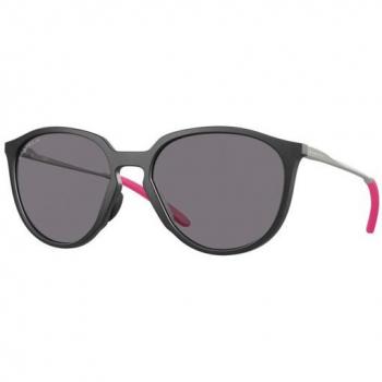 Oakley Sielo Polarized Sports Sunglasses Matte Black Ink with Prizm Grey Lenses