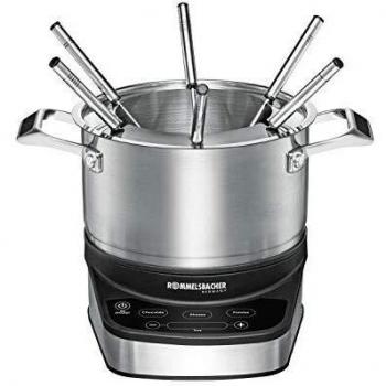 Rommelsbacher F 1200 Set de Fondue 1200W Acero Inoxidable