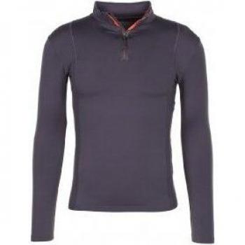 Peak Mountain Canje Thermal Base Layer T-Shirt for Men - Grey XL