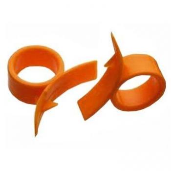 Bargain Big 2 x Cortador Pelador de Naranja Opener máquina de cortar de plástico Lemon Citrus Fruit Piel Remover
