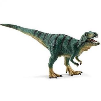 Schleich-15007 Cachorro de Tiranosaurio Rex, Color Verde