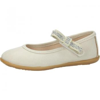 Merceditas de Ante para Niñas Conguitos 265038, Color Blanco con Brillos