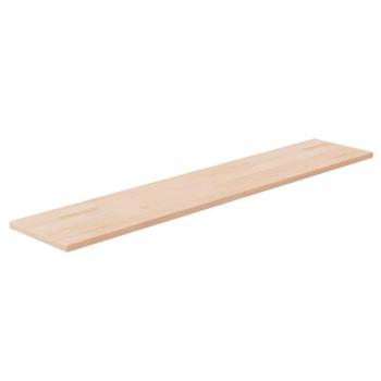 Tabla de Estantería 100x20x1,5 cm Madera Maciza de Roble Sin Tratar