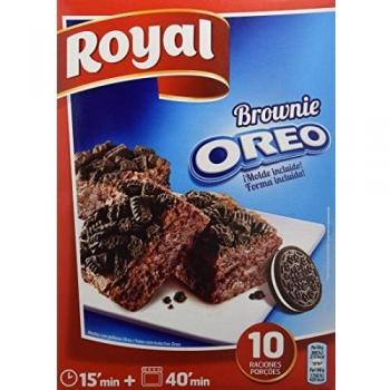 Royal Brownie Con Oreo - 10 Raciones Total 375 gr