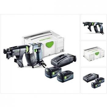 Festool 564592 - Atornillador de construcción en seco de batería DWC 18-4500 5,2 Li-Plus