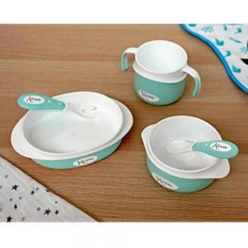 VAJILLA INFANTIL 5 PIEZAS AZUL