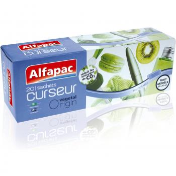 Alfapac - Bolsas para congelador, biodegradable, pack de 2