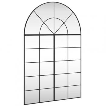 Espejo de Pared Arco Decoración de Pared para Salón Pasillo Hierro Negro Dimensiones 60 x 70 cm, 60 x 90 cm, 80 x 80 cm, 100x150 cm -
