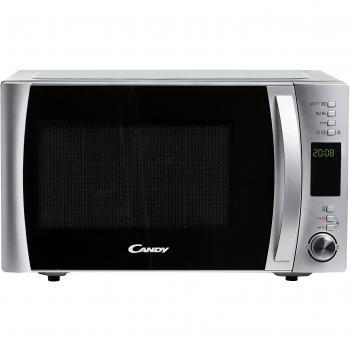 Candy CMXG 30DS Horno microondas combinado con parrilla, 30 litros, 900 W, 5 niveles de potencia, 40 programas automáticos con aplicación Cook-in, independiente 52 x 43,5 x 32,6 cm, acero inoxidable