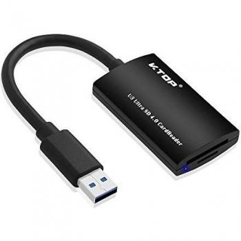 V.TOP Professional On-the-Go Functioned UHS-II SD 4.0 Card Reader for 4K x 2K SLR Didigal Camera - Great Tool for Photographers