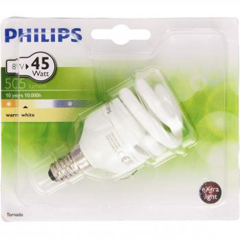 Philips Tornado Bombilla espiral de bajo consumo 871829112199200 - Lámpara