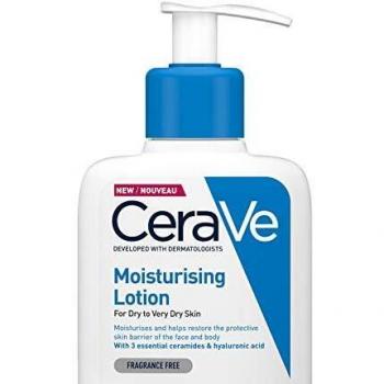 CeraVe Moisturising Lotion | 473ml/16oz | Daily Face & Body Moisturiser for Dry to Very Dry Skin