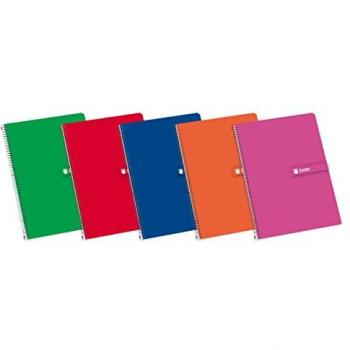 Cuaderno Enri Multicolor DIN A4 80 Hojas