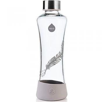 Equa Feather Borosilicate Glass Water Bottle 550 ml