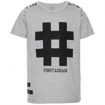 Camiseta Name It Nitdoc Gris 116 Gris