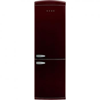 Frigorífico Combi Svan SVRG183 331L No Frost Clase E 190 cm Granate con Pantalla