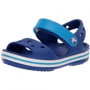 Crocband Kids Sandals - Blue Mixed Material, Unisex, Size UK 11