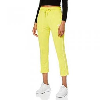 NIKE W NSW HRTG PK Slim Pantalones, Mujer, OPTI Yellow/White/White, M