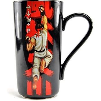 Half Moon Bay Taza Latte Street Fighter Ryu