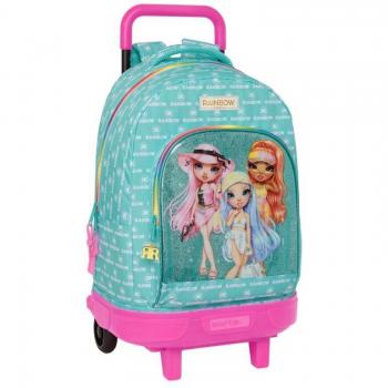 Mochila Grande con Ruedas Rainbow High Paradise