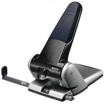 Perforador Leitz 5180 Heavy Duty Negro para hasta 65 hojas, formato A3