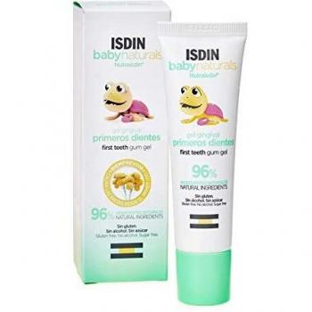 NutraISDIN Baby Naturals Gel Gingival Primeros Dientes Bebé, con Un 96% de Ingredientes de Origen Natural, 30 Mililitros
