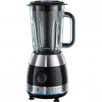 Russell Hobbs 20230-56 Illumina - Batidora de vaso, 850 W, jarra de cristal con capacidad para 1,5 l, cuchillas revestidas de titanio extraíbles