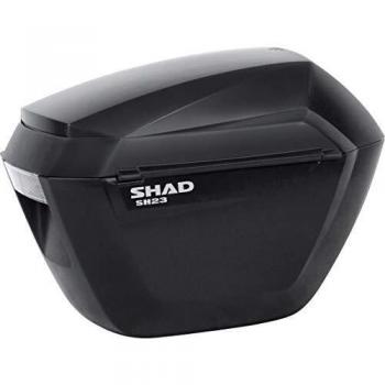 SHAD D0B23100 Maletas Laterales Moto SH23, Negro, Normal