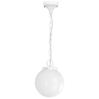 Luminaria Colgante Vintage Globo Diámetro 250mm BOOM IP43 E27 42W Blanco