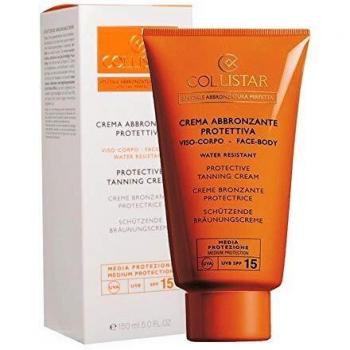 Collistar Protective Tanning Cream SPF 15 for Face and Body, 150 ml