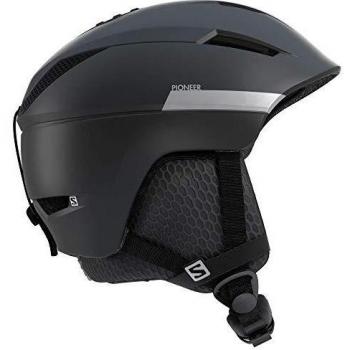 Salomon Pioneer X Casco de esquí y Snowboard para Hombre, Carcasa In-Mould, Interior de Espuma EPS 4D, Circunferencia, Negro, S