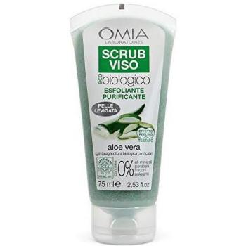 Omia Aloe Vera Face Scrub - Purifying Exfoliating Treatment 75ml