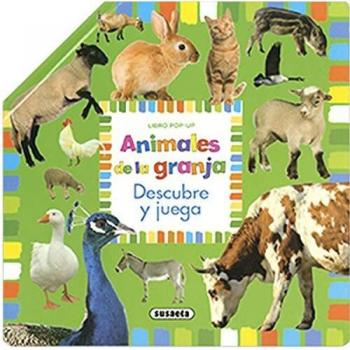 Animales de la granja popup descubre y juega