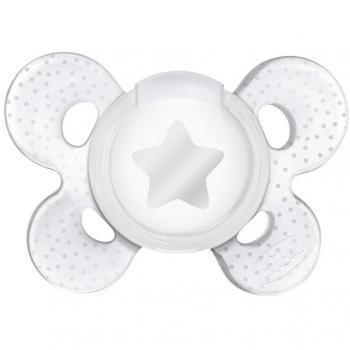 Chupete Silicona Chicco Physio Stars 0-6 Meses