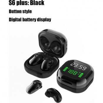 Auriculares Inalámbricos S6 TWS Bluetooth Impermeables Estéreo Deportivos para iPhones y Xiaomi