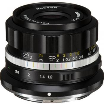 Voigtländer Nokton 23mm F1.2 Aspherical Lens for Nikon Z Mount, Black