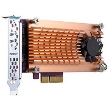 QNAP QM2-2S Interno SATA Tarjeta y Adaptador de Interfaz - Accesorio