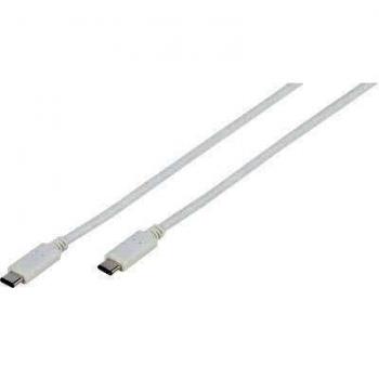 Vivanco 45293 cable USB de 1 m USB C blanco - Cables USB