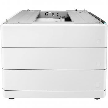 Bandeja de papel HP PageWide con soporte, 3 cassettes de 550 hojas cada una, color blanco