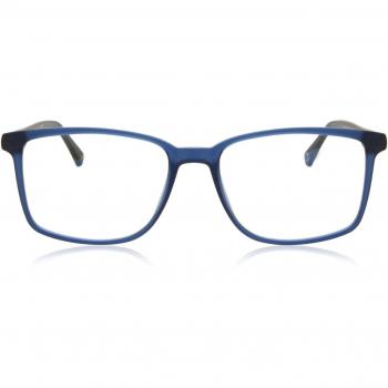 Gafas Recetadas Anti-Azules para Hombre - Armazón Completo Rectangular de Plástico Azul - SmartBuy Collection